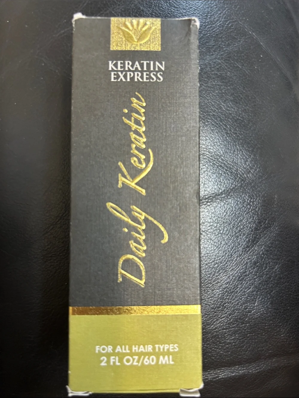 Daily Keratin Hair Treatment - Black & Gold